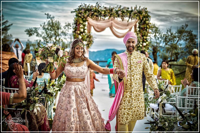 Sharmila and Kunal Tuscany Wedding