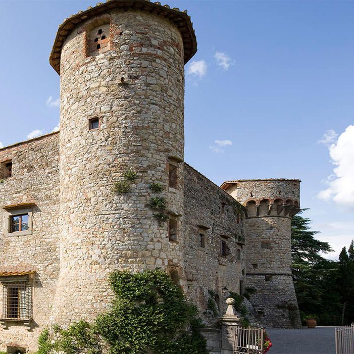 Fortified Chianti Castle