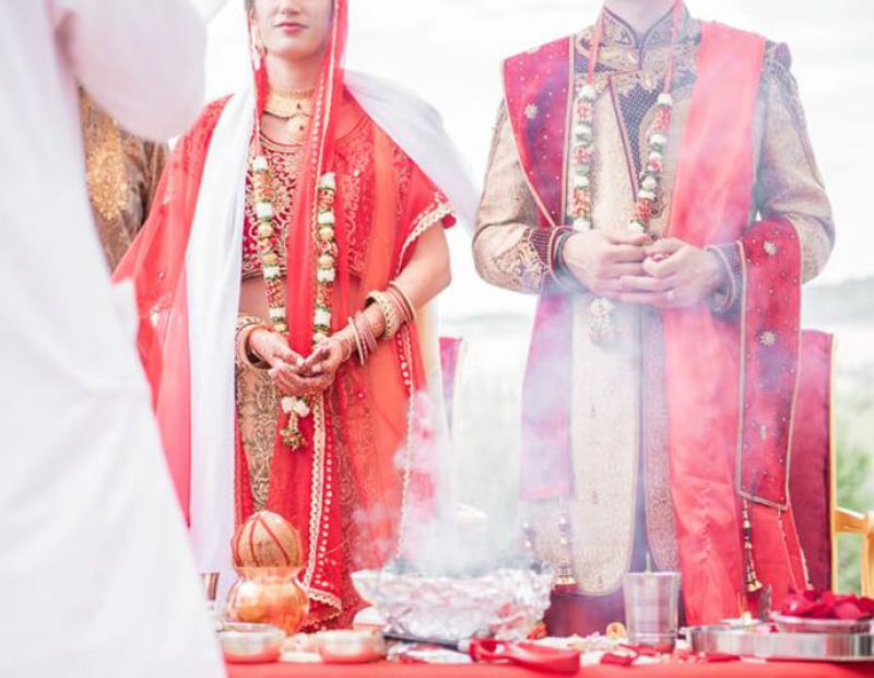South Asian wedding in Italy