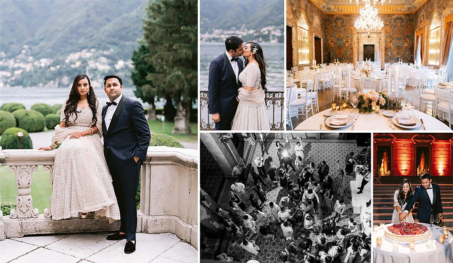 Shayoni and Barghav at Lake Como
